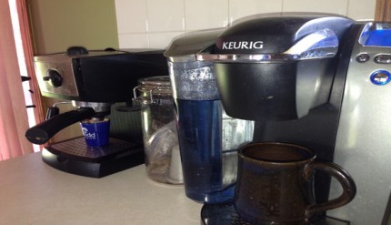Gourmet coffee at home