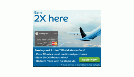 Barclay Arrival World MasterCard