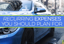 A lot of people make the costly mistake of not planning ahead of time for recurring expenses. Here's a list of the ones you should look out for!