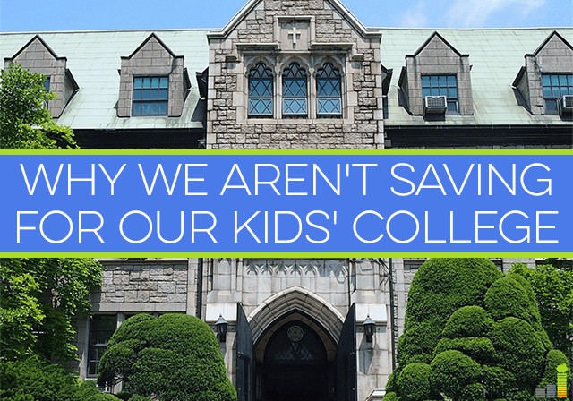 We aren't saving for our children to go to college. It might sound unloving, but here are some things to consider before opening that 529 account.