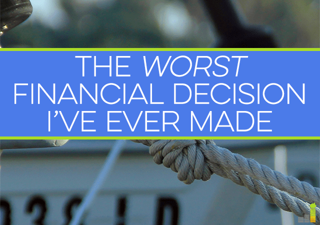 A bad financial decision can make or break you if you're not careful. I share my worst money mistake - financing a 30 foot yacht right out of college.