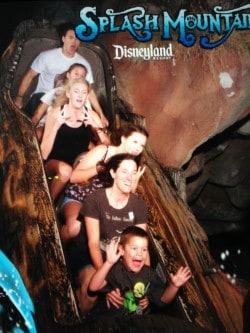 Disneyland having fun