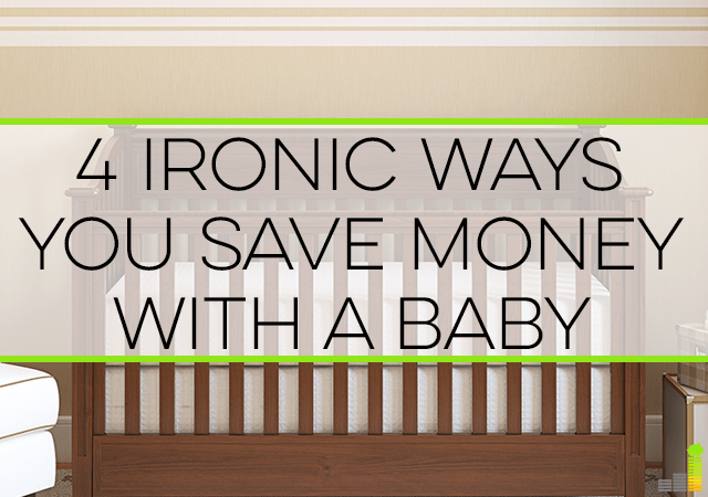 It is possible to save money when you have a baby though many don't realize it. Here are 4 ironic ways I saved money when I had my daughter.
