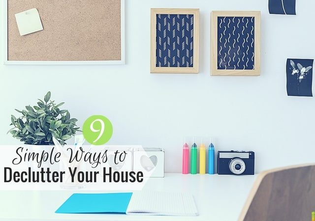 You can declutter your house in many ways, but it can be difficult to start. Here are 9 ways to declutter your home and get rid of junk.