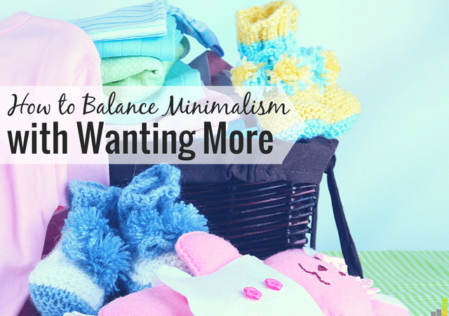 Balancing minimalism with wanting more can be a challenge. I share how I’ve come to balance the two and still be able to work towards long-term goals.