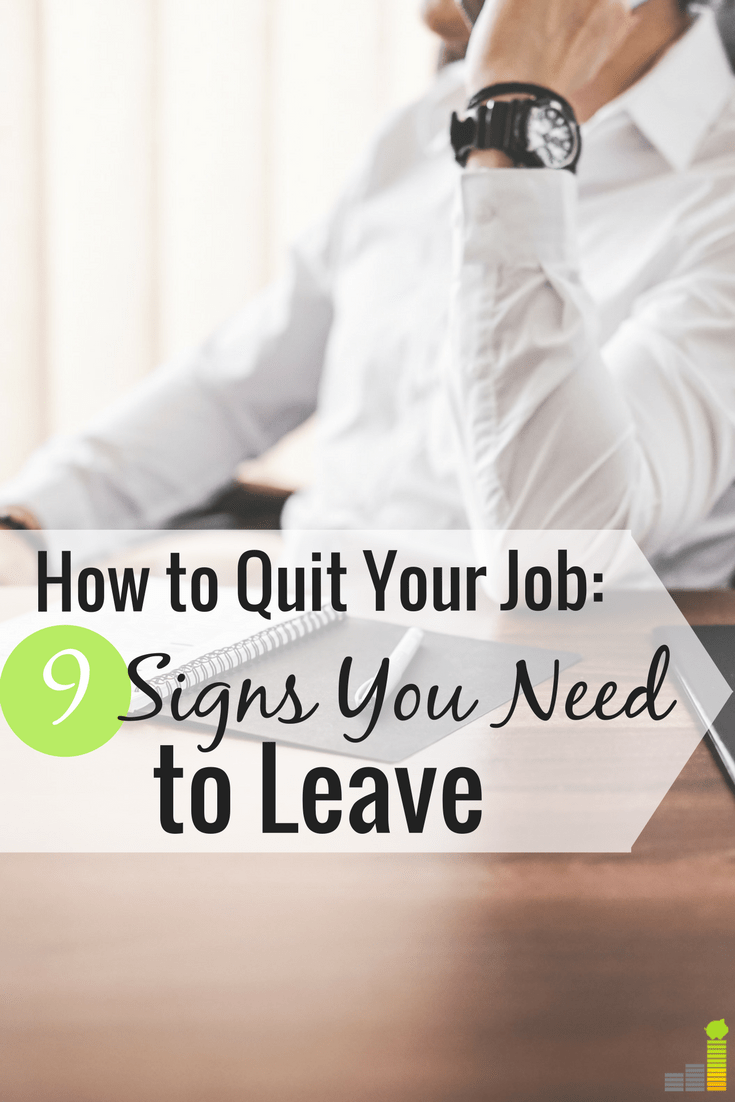 how to quit a job
