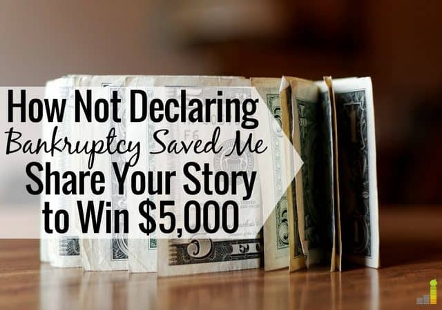 My smartest financial decision was not declaring bankruptcy. It's why I'm where I'm at today. Read how you can win $5,000 and the impact of sound decisions.