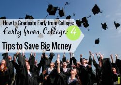 You can save money on college many ways, but I think graduating a semester early is best. Here's how I graduated early and how it helped me save money.