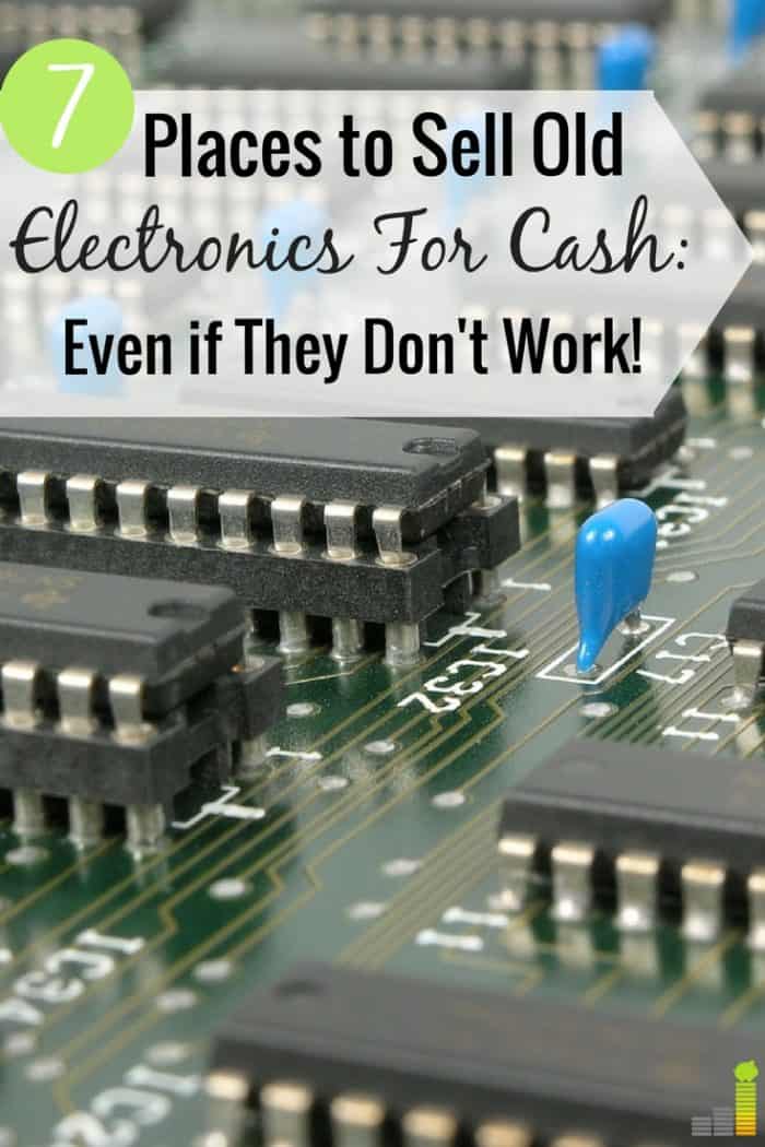 Want to sell old electronics for cash? Here are the 7 best places to sell your old cell phones and electronics for extra money and get rid of clutter.