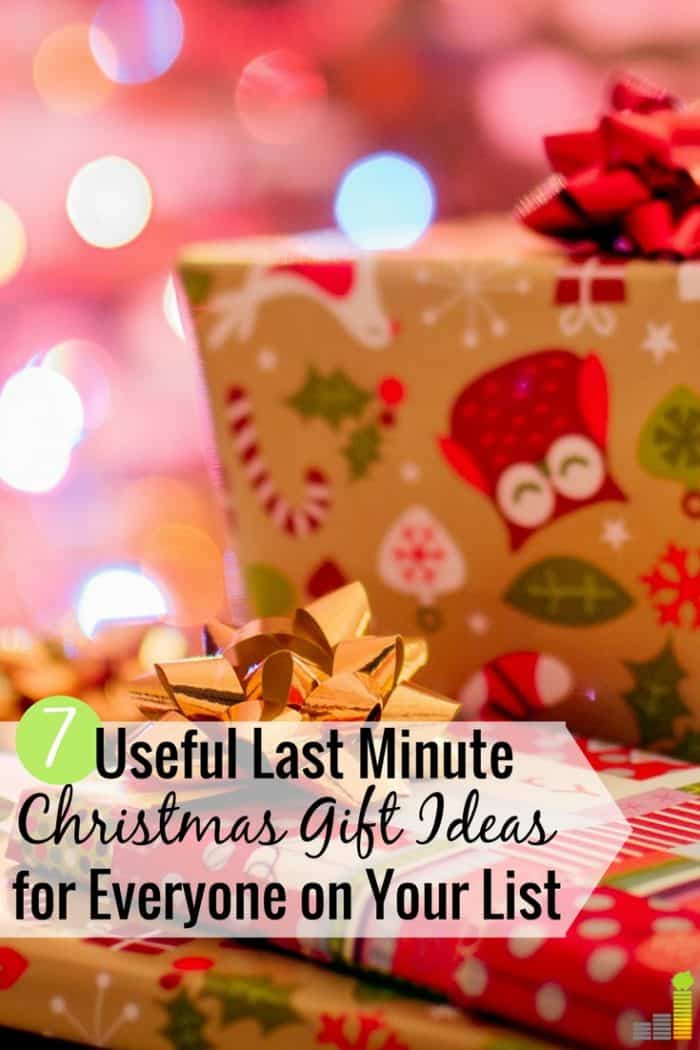 7 Useful Last Minute Christmas Gift Ideas for Everyone on Your List