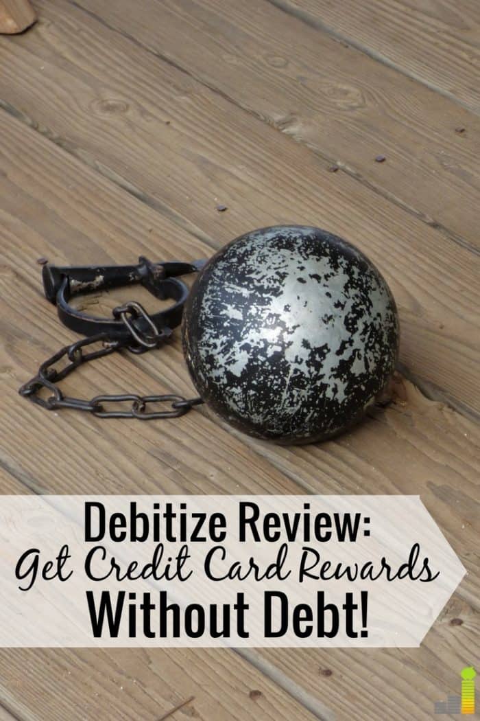Debitize is a free tool that lets you earn credit card rewards without risk of debt. Read our Debitize review to see how they can help manage your finances.