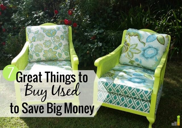 What things you should buy used is not always easy to determine. Here are 7 items you can buy used that will save money and not sacrifice on quality.