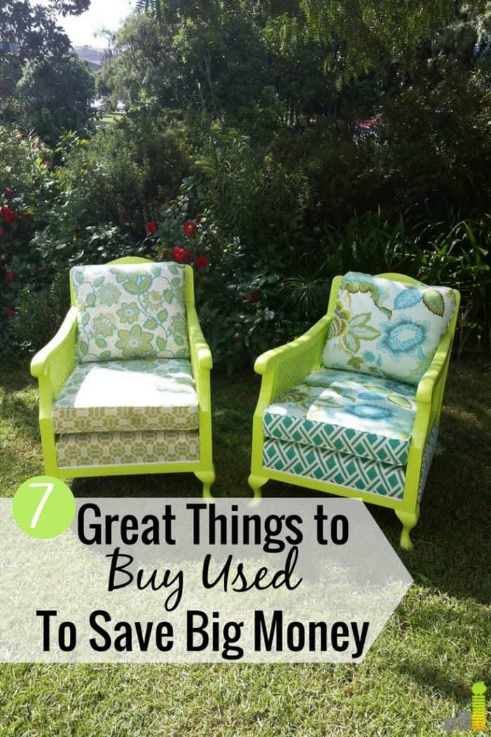 What things you should buy used is not always easy to determine. Here are 7 items you can buy used that will save money and not sacrifice on quality.