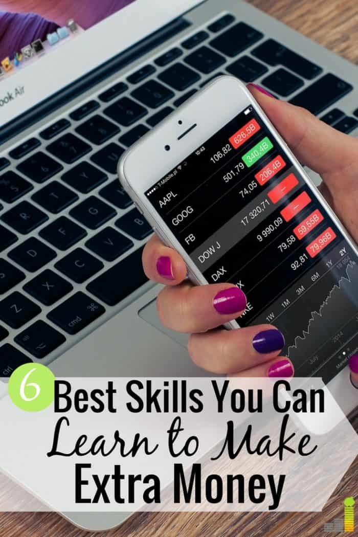 Looking for the best skills to learn to make money? This post shares 6 skills you need to learn to make extra money, grow your income and improve your long-term finances.
