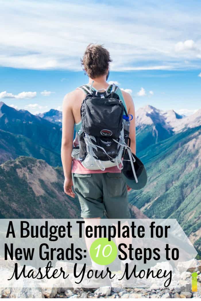 This sample budget for college graduates makes money management much simpler for your next stage in life. My budget template for new grads gives 10 ways to use your money as a tool to become financially stable in your new life.