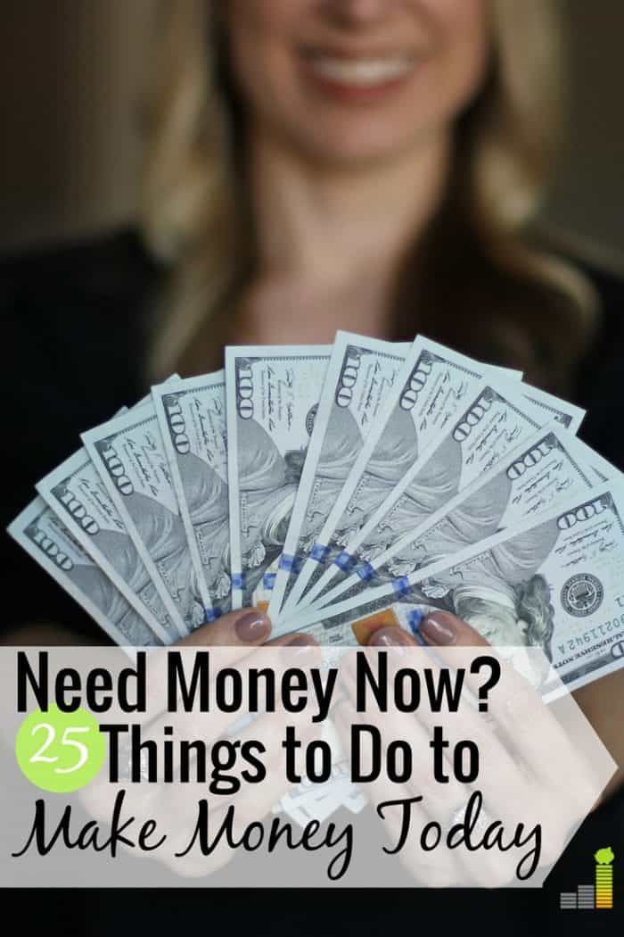 I Need Money Now 25 Legit Ways To Get Money Today Frugal Rules - i need money now is a common feeling by many to make ends meet here