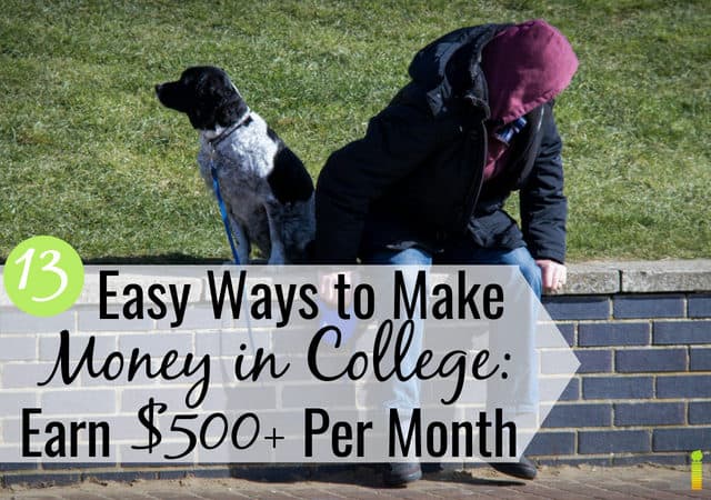 13 Easy Ways To Make Money In College Frugal Rules - 13 easy ways to make money in college