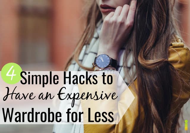 I learned quickly how to fake a really expensive wardrobe and always look my best, even if I didn't have the money to splurge on higher end items.
