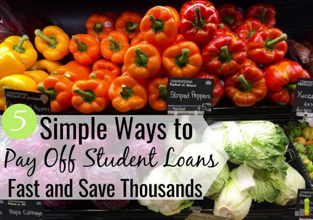 You can pay off student loans faster than you think. Here are 5 effective ways to pay off student loan debt quickly and become debt free for good.