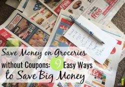 Want to know how to save money on groceries without coupons? It can be done. Here are 9 easy ways to lower your grocery bill and save big money.