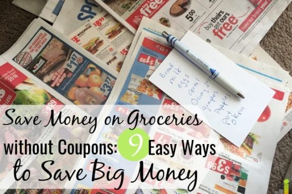 Want to know how to save money on groceries without coupons? It can be done. Here are 9 easy ways to lower your grocery bill and save big money.