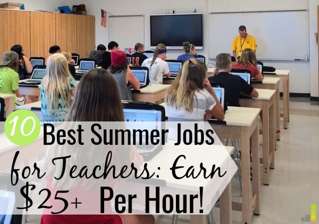 Well paying summer jobs for teachers