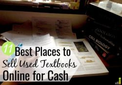 Are you looking for the best places to sell textbooks online to make more money? We share the 11 top sites to sell back textbooks to maximize return.