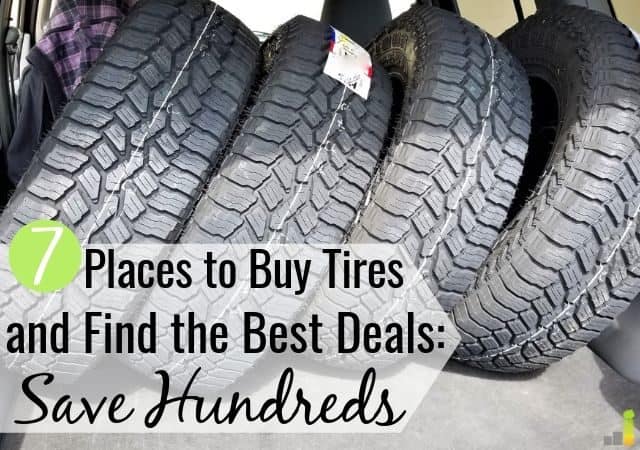 7 Best Places To Buy Tires And Save Money Frugal Rules