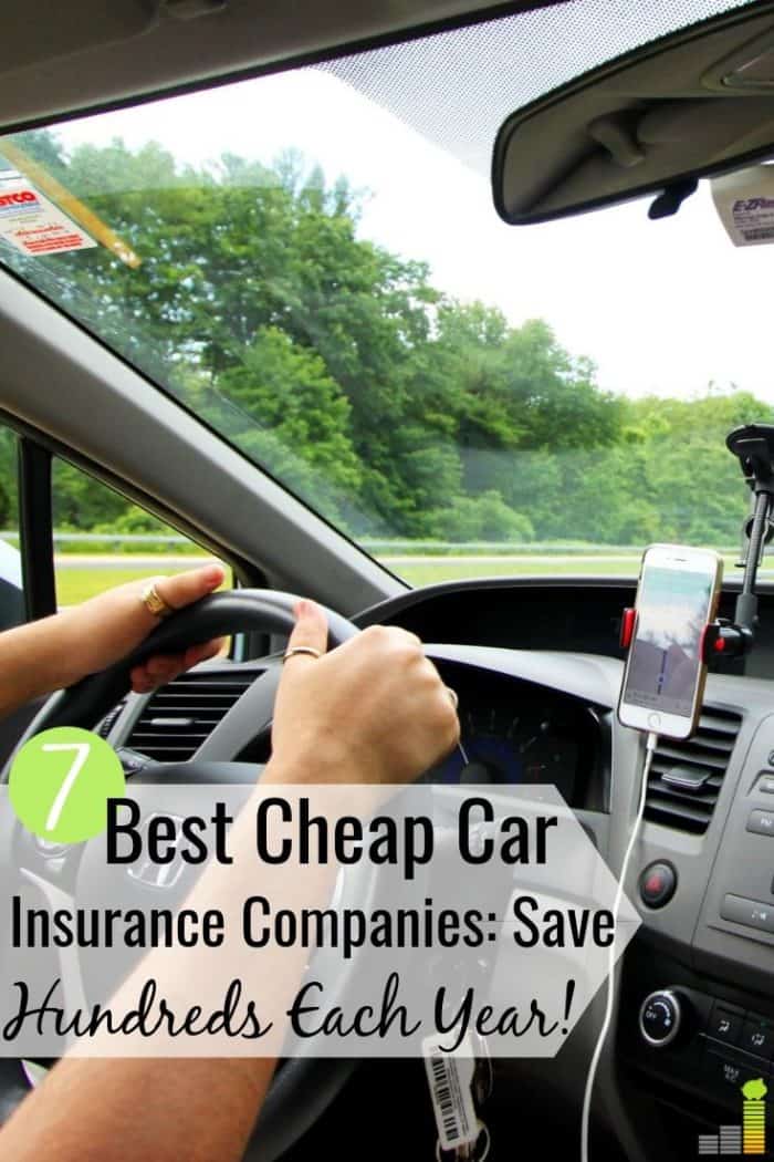 The 7 best cheap car insurance companies save money and give good service. We share how to compare cheap auto insurance quotes to find the right provider.