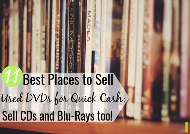 You can sell used DVDs online to make cash decluttering your house. Here are the 11 best places to sell used DVDs online or locally for top dollar.