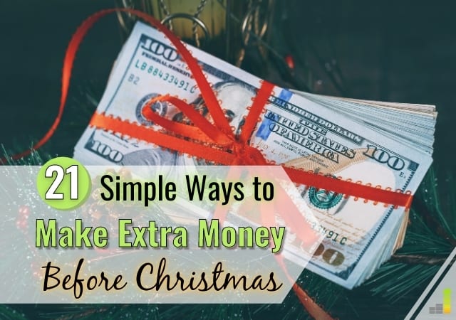Want to make extra money before Christmas but don't know how? Here are 21 ways to earn extra money before the holidays with little to no skill.