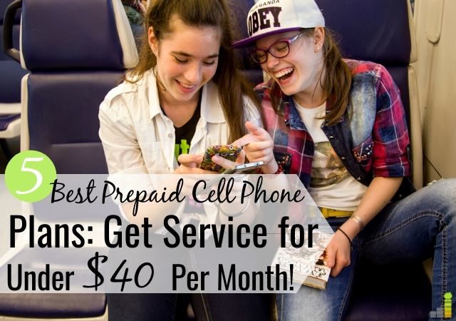 The best prepaid cell phone plans let you get service for under $50 a month. Here are the 5 top affordable cell plans that offer good service at a low cost.