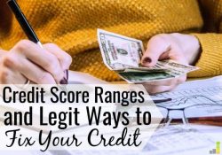 Credit score ranges help lenders decide if they want to give you a loan. Here is the credit score chart and how to improve your credit to save you money.