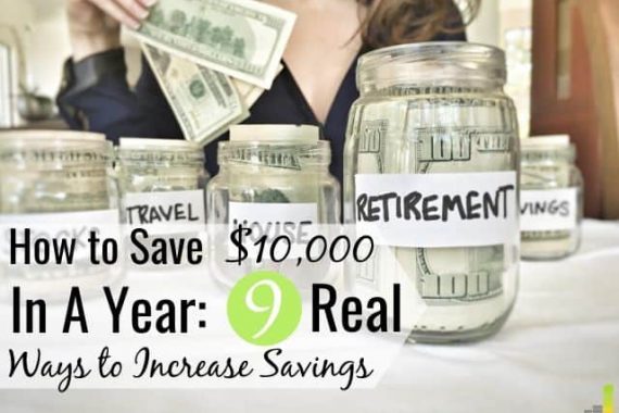 Want to save $10,000 in a year? We share 9 top ways to save $10,000 in one year so you can increase your net worth and achieve financial stability.