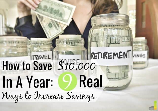 Want to save $10,000 in a year? We share 9 top ways to save $10,000 in one year so you can increase your net worth and achieve financial stability.