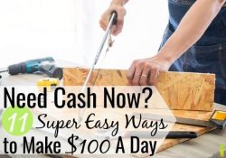 Looking for quick ways to make $100 in a day? Here are 11 real ways to make money in one day so you can pay your bills or make it until your next paycheck.
