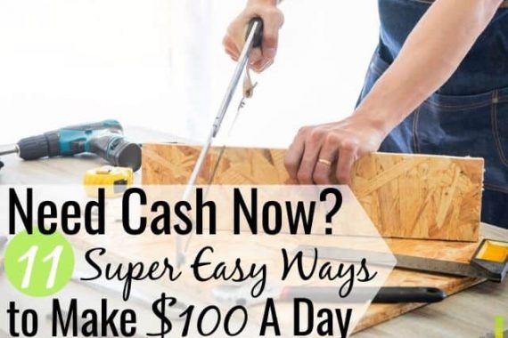 Looking for quick ways to make $100 in a day? Here are 11 real ways to make money in one day so you can pay your bills or make it until your next paycheck.