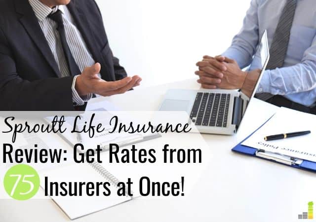 Finding cheap term life insurance takes time. Read our Sproutt life insurance review to see how you can compare multiple providers to get a good policy.