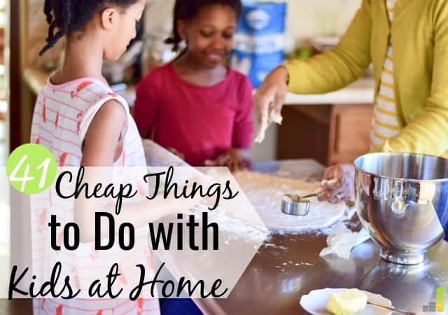 Are you looking for cheap activities for kids at home during a quarantine? Here’s a list of 41 fun things to do with kids for hours of entertainment.