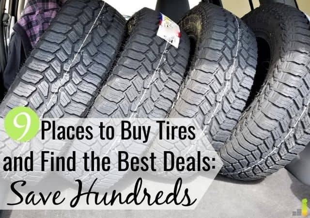 9 Best Places To Buy Tires And Save Money Frugal Rules