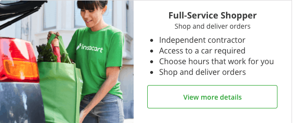 Full-service shopper