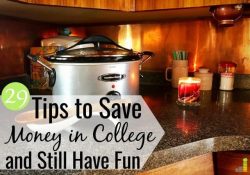 Looking for ways to save money in college, but think you can't? Here are 29 tips to save money in college as a college student and still have a great time.