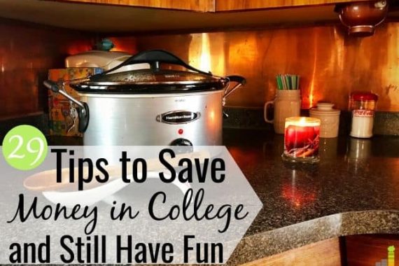 Looking for ways to save money in college, but think you can't? Here are 29 tips to save money in college as a college student and still have a great time.