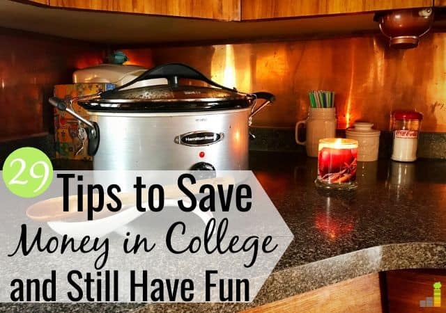 Looking for ways to save money in college, but think you can't? Here are 29 tips to save money in college as a college student and still have a great time.