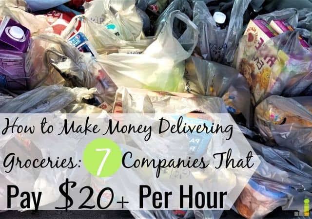 You can get paid to deliver groceries and earn $20+ per hour in your free time. Here are the 7 best grocery delivery jobs to earn money on the side.