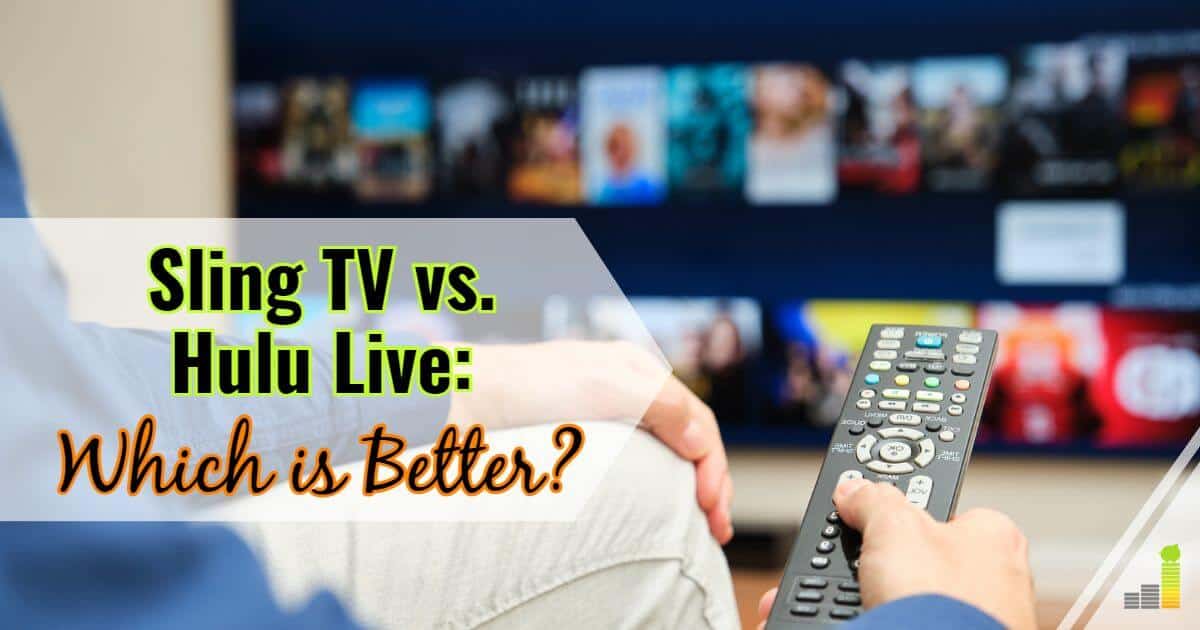 FB Sling TV vs Hulu Live