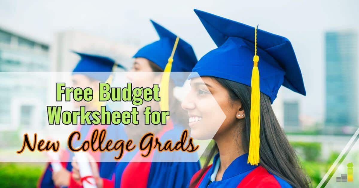 FB Free Budget Worksheet for New College Grads