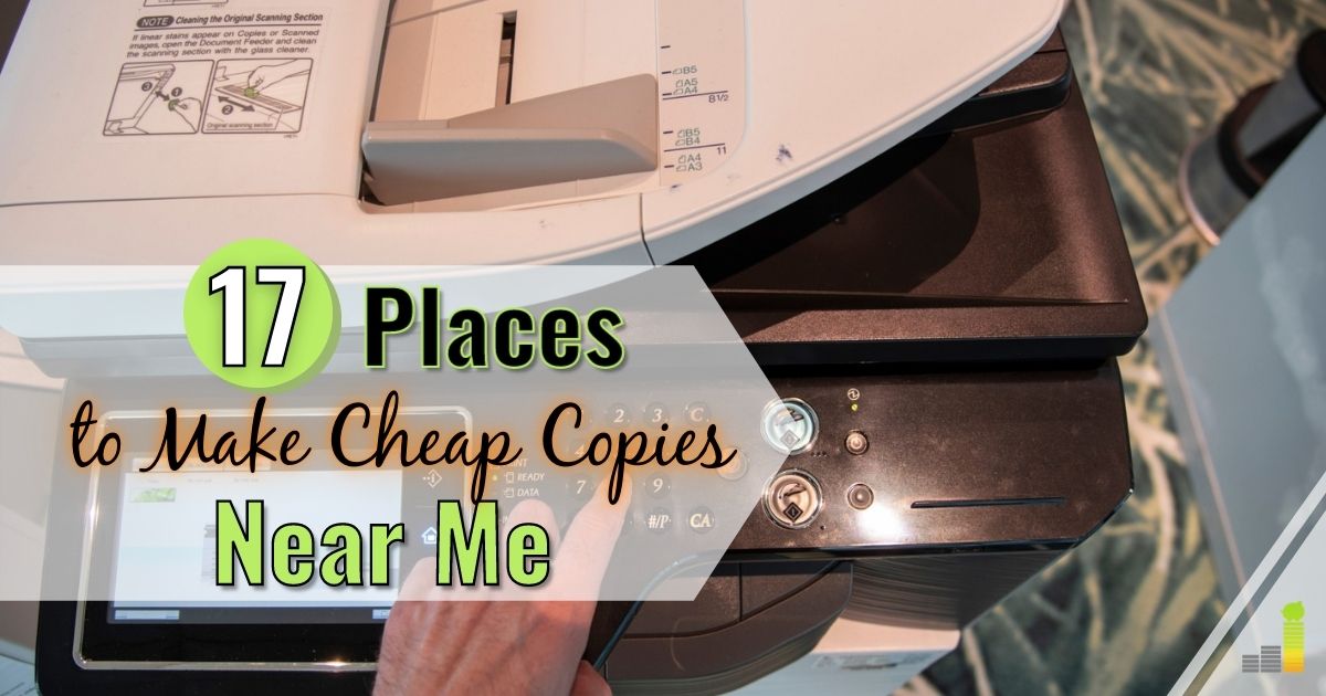 17 Places to Make Copies Near Me for Cheap - Frugal Rules