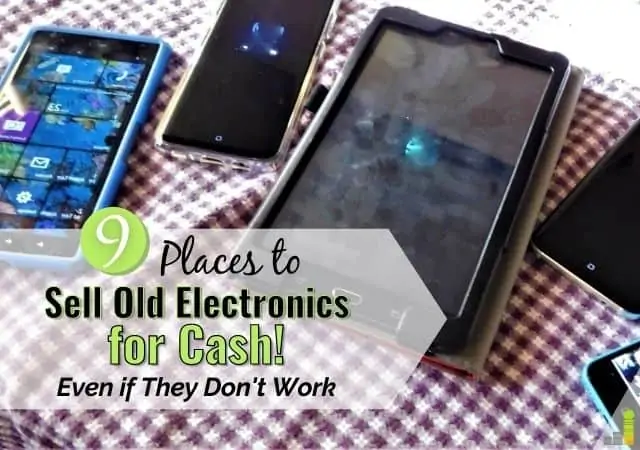Want to sell old electronics for cash? Here are the 9 best places nearby to sell old cell phones and electronics for extra money and get rid of clutter.