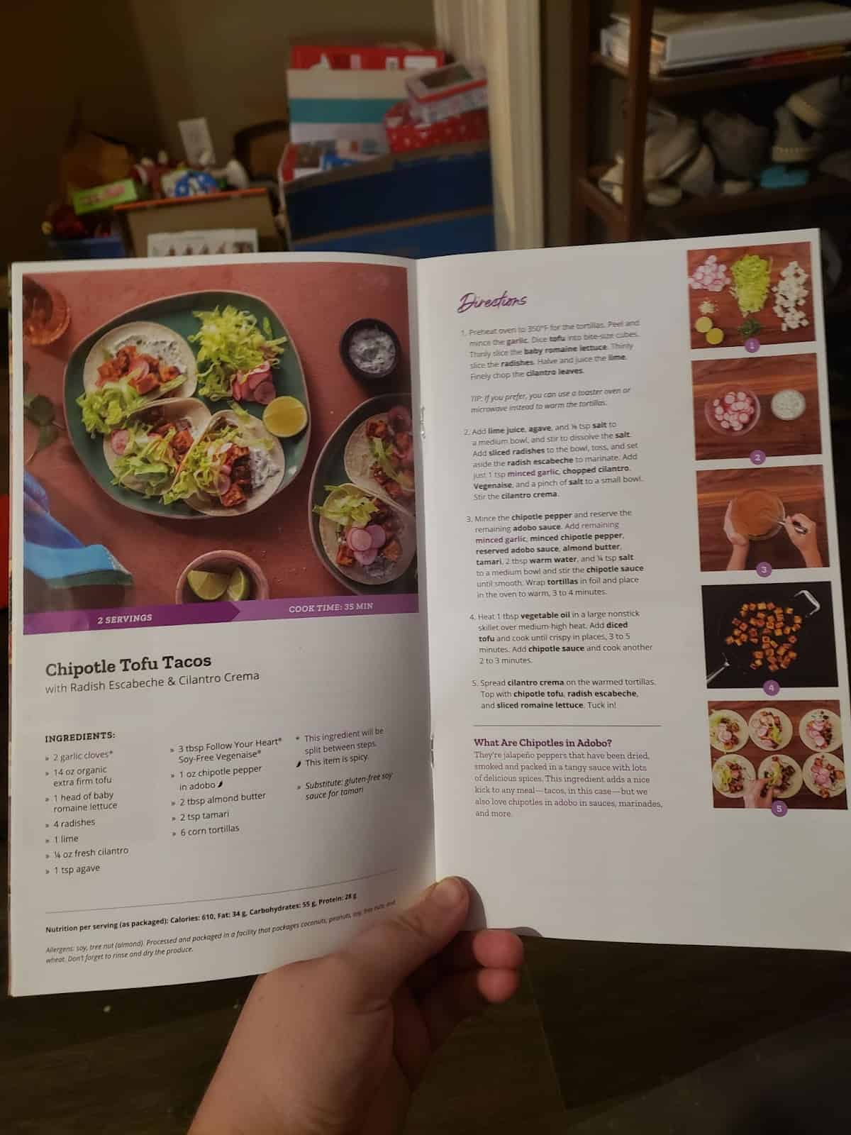 Recipe booklet